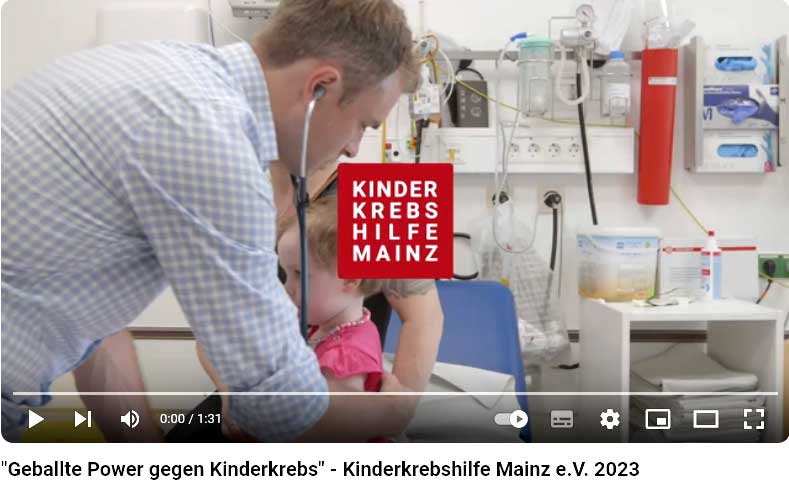 Video zur Kinderkrebshilfe Mainz e.V.
